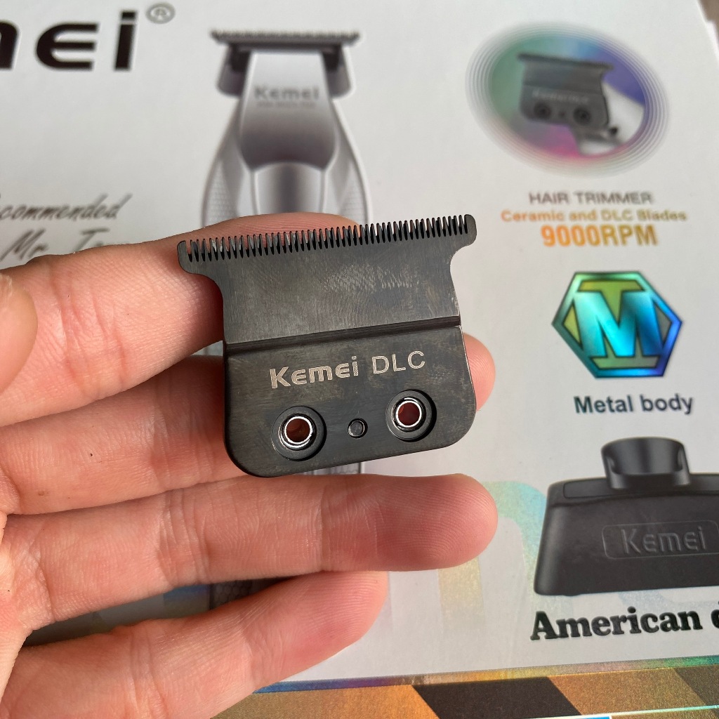 Lưỡi Tông Đơ Chấn Viền Kemei 3023 Chính Hãng | Mài Chuốt - Căn Chỉnh Lưỡi