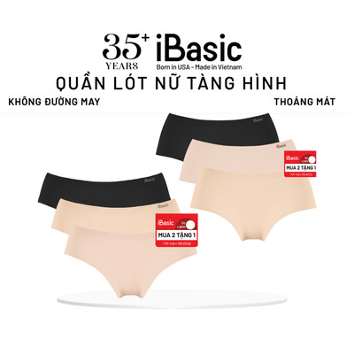 [MUA 4 TẶNG 2] Set quần lót su nữ không đường may không lộ viền iBasic V188 - V189