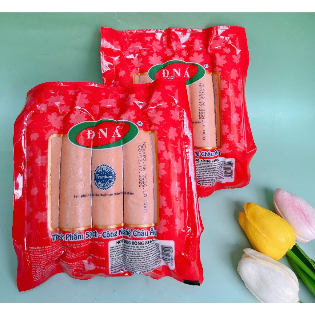 1KG XÚC XÍCH XÔNG KHÓI ĐNÁ_ Ngon, tiện chế biến