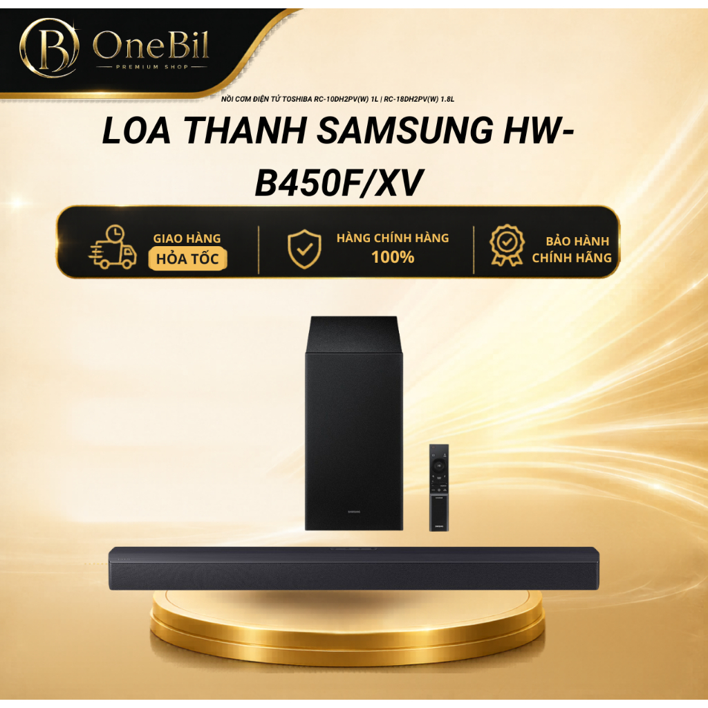 Loa thanh Samsung HW-B450F/XV - Bảo Hành Chính Hãng 12 Tháng