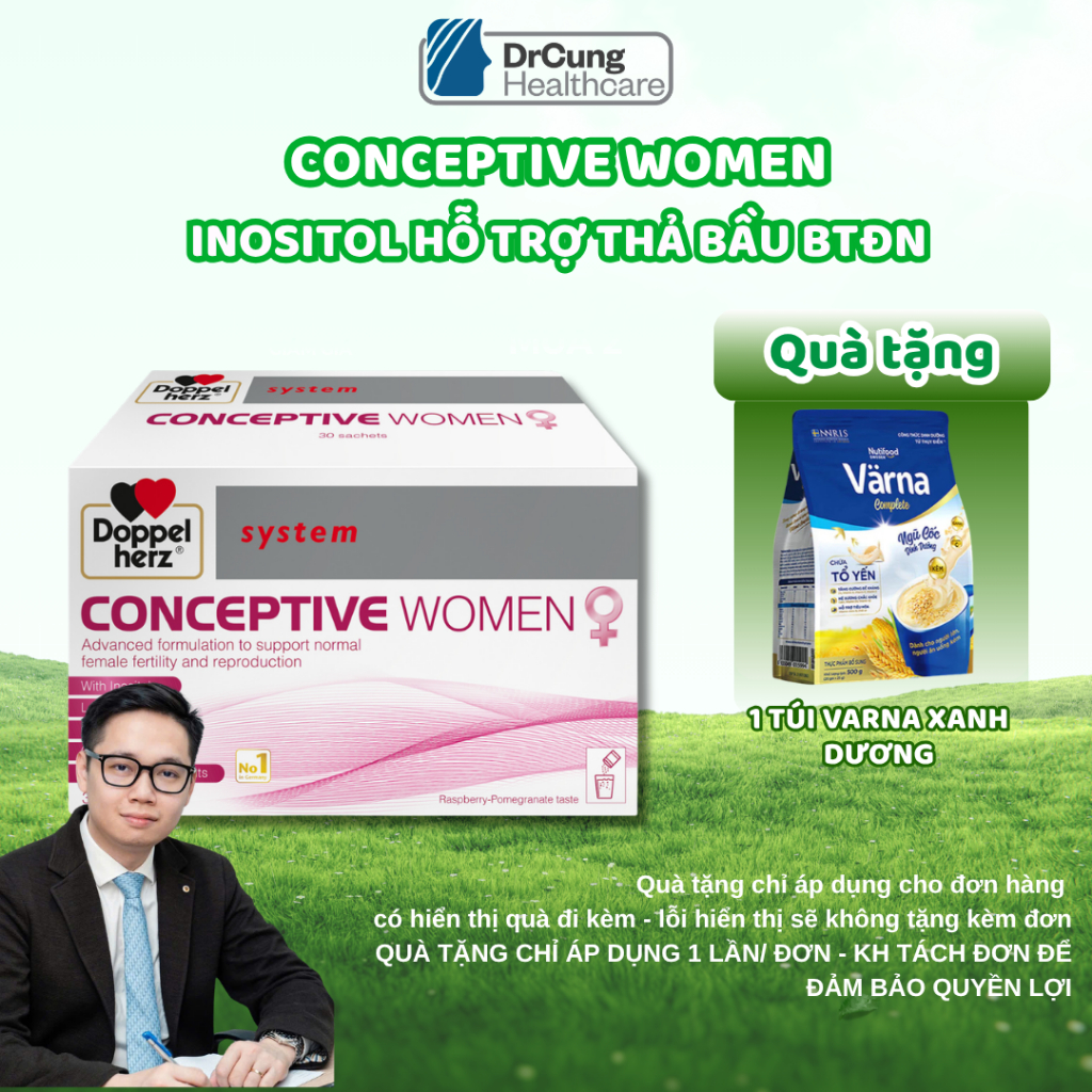 Conceptive Women -  Buồng Trứng Đa Nang Cho Phụ Nữ Mong Muốn Có Con DrCung Healthcare