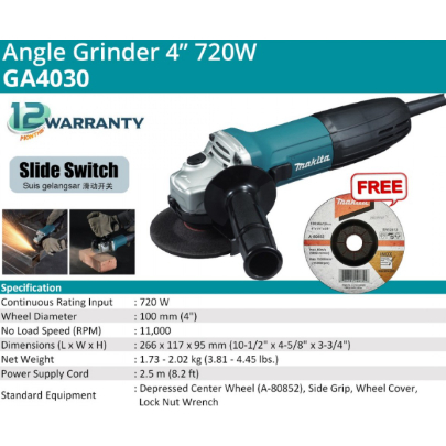Máy mài góc Makita GA4030