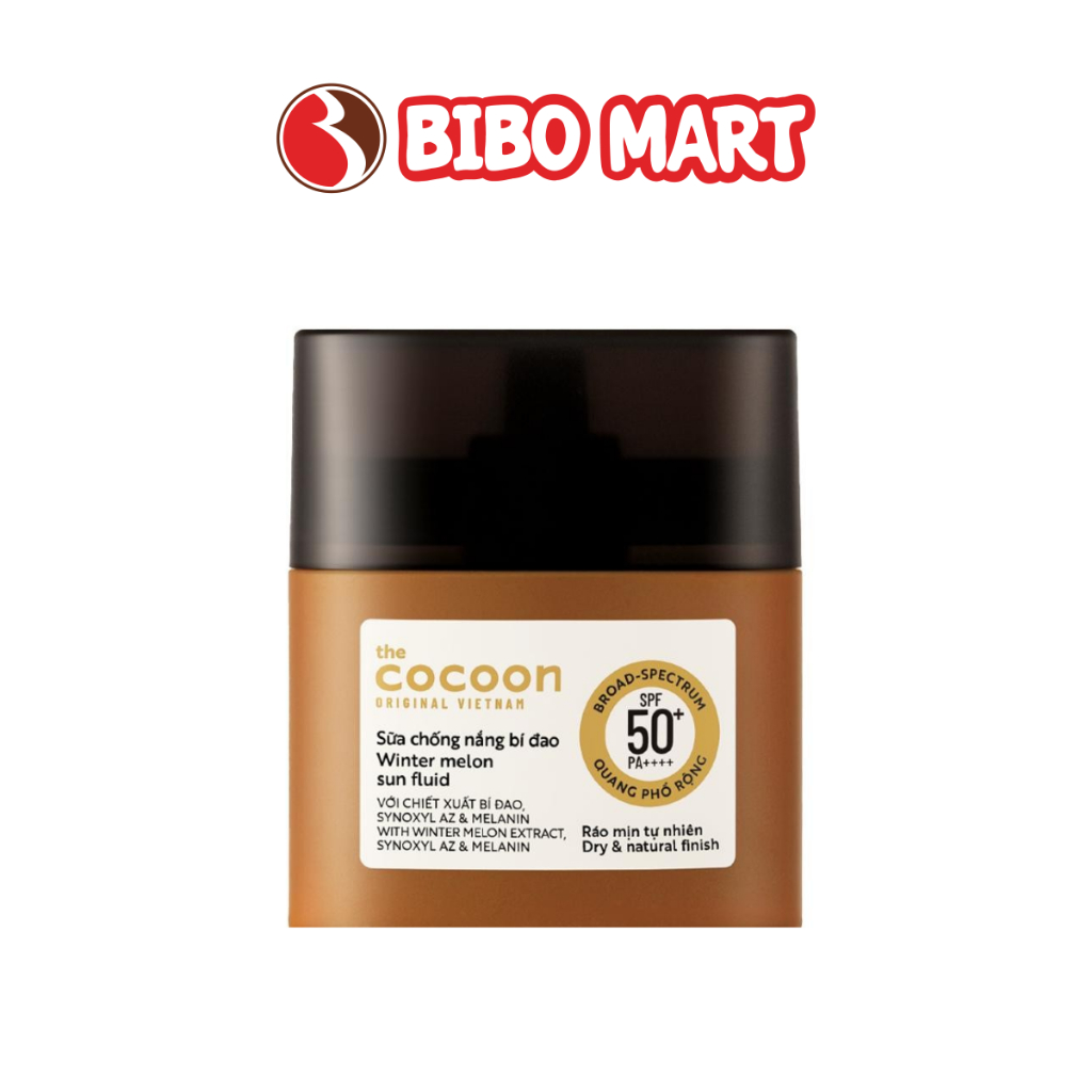 Sữa chống nắng bí đao The Cocoon Original Vietnam 15ml - Bibo Mart