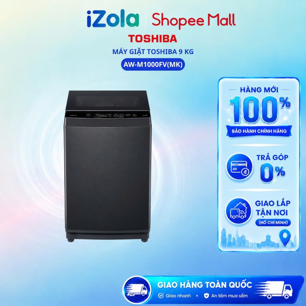 AW-M1000FV(MK) - Máy giặt Toshiba 9 kg AW-M1000FV(MK) - Hàng chính hãng