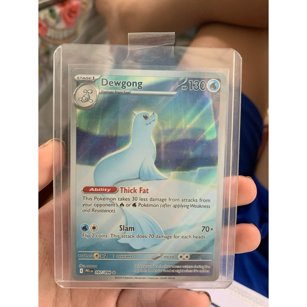 dewgon tcg chính hãng pokemon