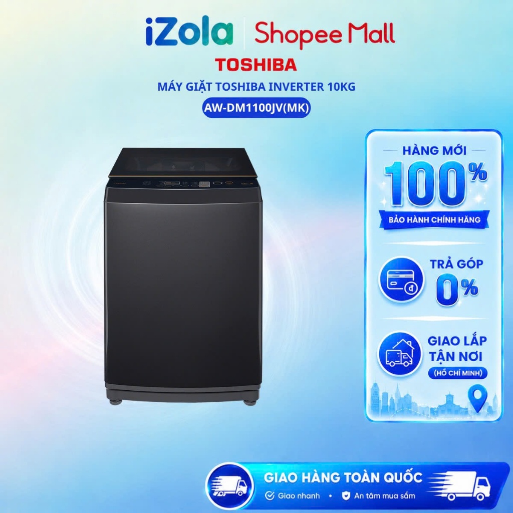 AW-DM1100JV(MK) - Máy giặt Toshiba 10 Kg AW-DM1100JV(MK) - Hàng chính hãng