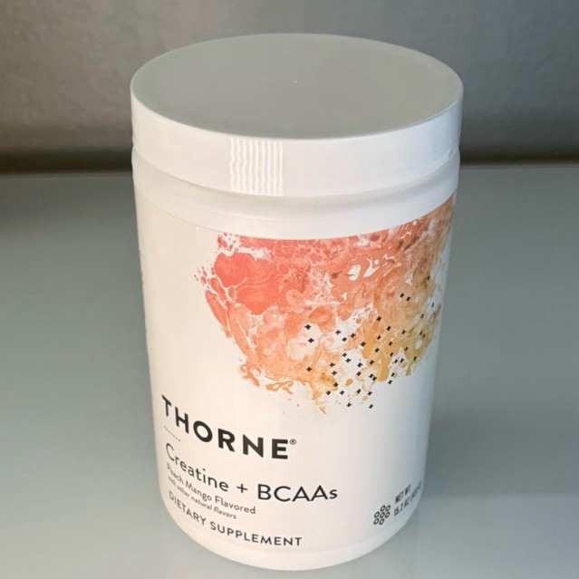 Hộp Thorne Creatine + BCAAs 432g Mỹ