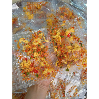 Bánh tráng cuốn ớt rim hành phi