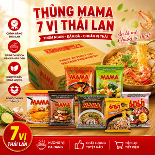[ THÙNG 30 GÓI ] MÌ Gói Mama Thái Lan 55g-60gr/Nhập Thái Lan, Hsd 12 tháng
