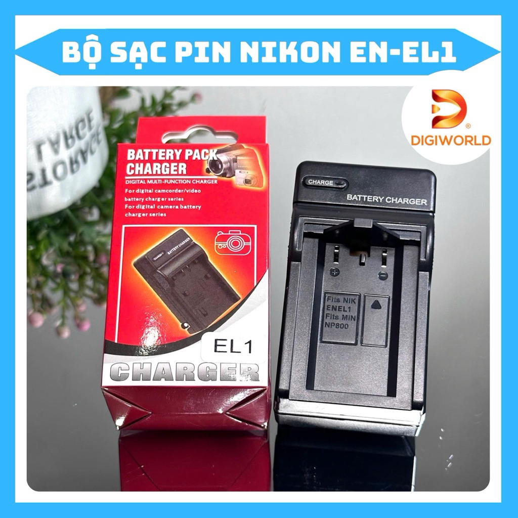 Sạc pin Nikon EN-EL1 ( Bộ Sạc thay thế ) dùng cho Coolpix 775, Coolpix 880, Coolpix 885, Coolpix 995