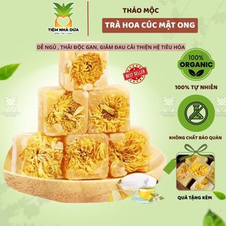 Trà Hoa Cúc Đường Phèn 1KG Thơm Ngon Pha Trà Thảo Mộc Dưỡng Nhan, Đẹp Da, Đẹp Dáng
