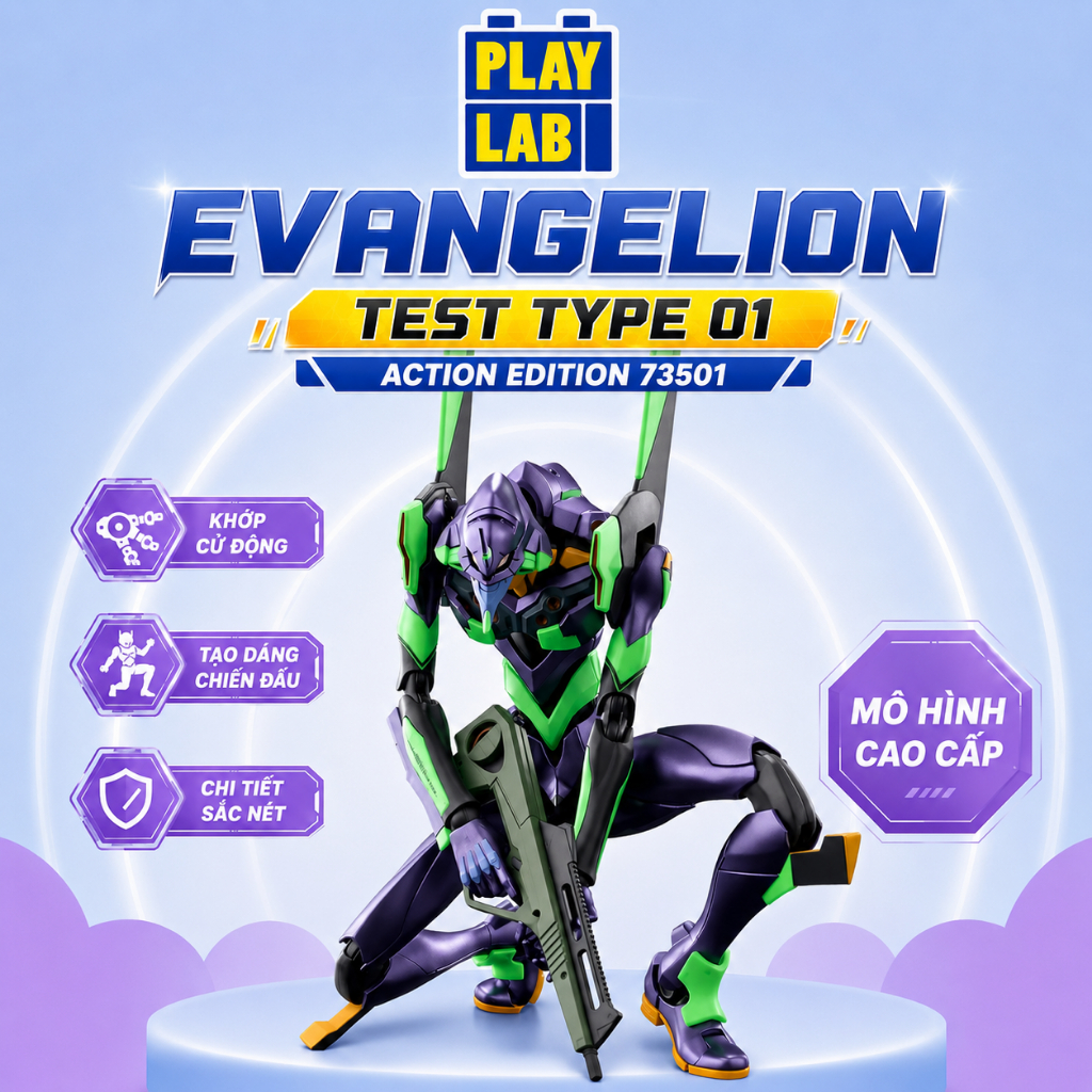 Blokees – 73501 Action Edition Evangelion Test Type 01