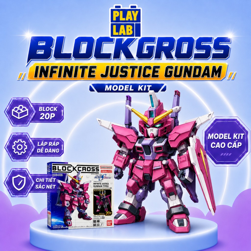 [NEW CÓ SẴN]  BLOCKCROSS INFINITE JUSTICE GUNDAM