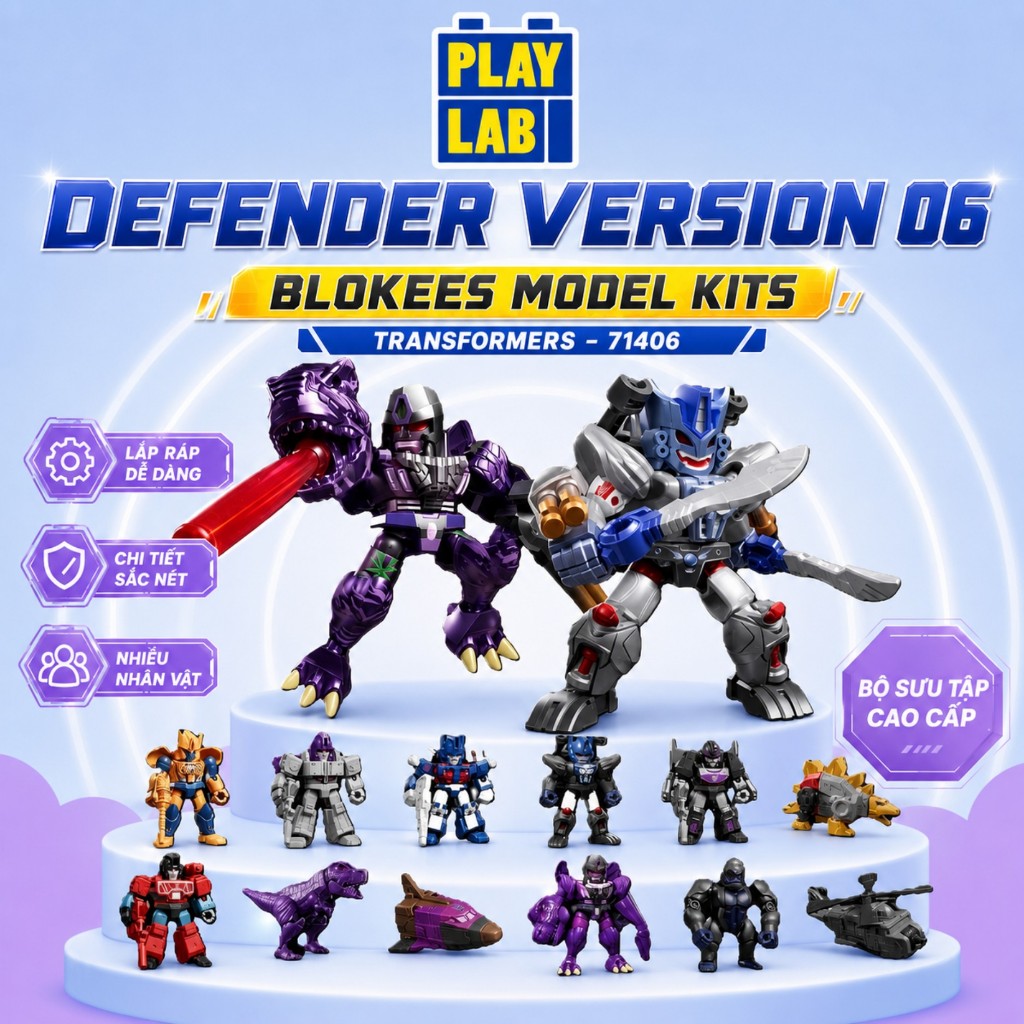 Blokees Model Kits – 71406 Transformers Defender Version 06
