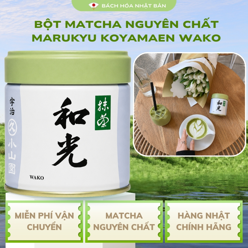 [Matcha Thượng Hạng] Bột Matcha Hãng Marukyu Koyamaen Matcha Đậm Trà Matcha Nguyên Chất Nhật Bản M27