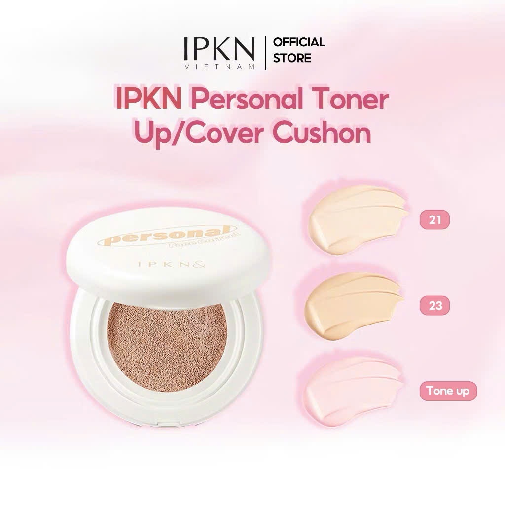 (chính hãng)Phấn Nước Cushion IPKN Personal Tone Cover