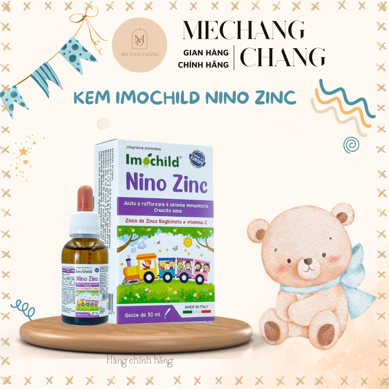Imochild Nino ZinC - Bổ sung kẽm, tăng cường sức đề kháng