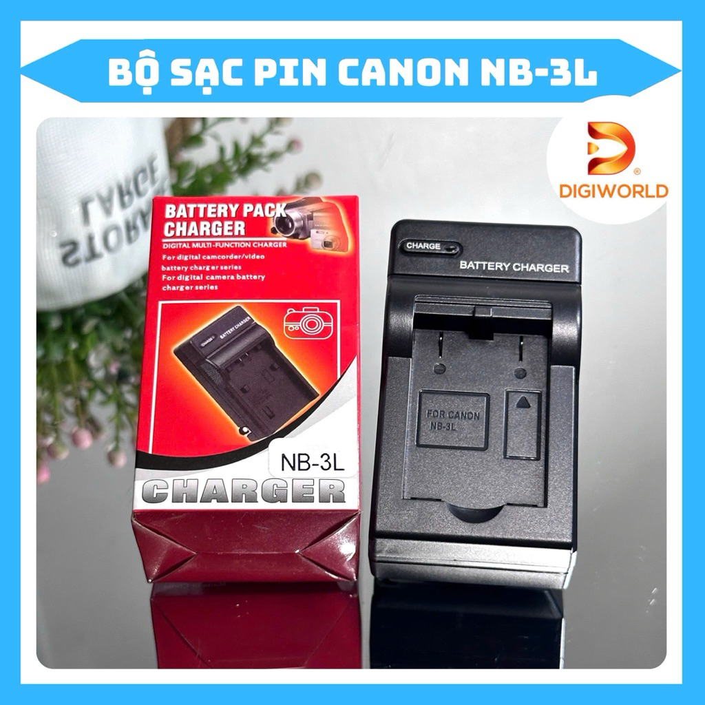 Sạc Pin Canon NB-3L ( Bộ Sạc thay thế ) dùng cho IXY 30, IXY 600, IXY 700, IXY L, IXY L2, IXUS i, IX