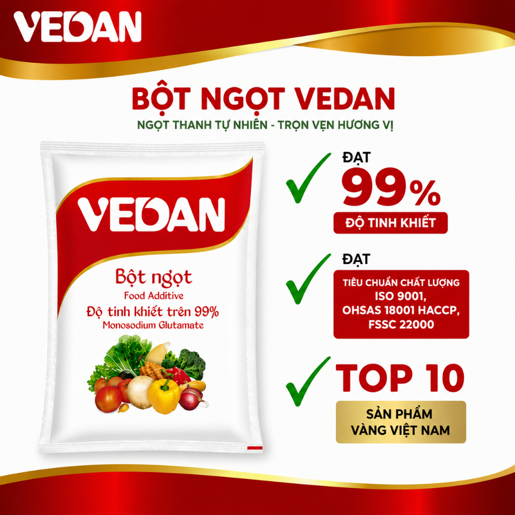 Combo Bột Ngọt-Mì Chính VEDAN