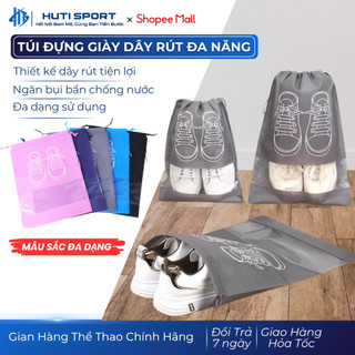 Túi Đựng Giày, Túi Rút Họa Tiết Chống Bẩn, Có Dây Rút Đi Du Lịch Tiện Lợi