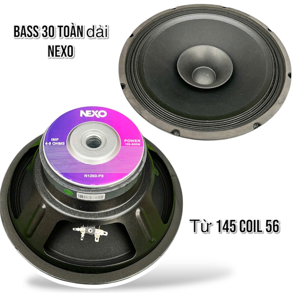 Loa bass 30 NEXO toàn dải hàng nhập khẩu siêu lời - karaoke cực hay - giá 1 củ