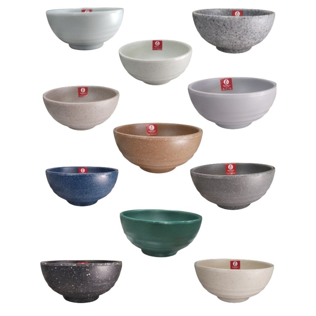 - CHÉN NHỰA NHÁM MELAMINE SUPERWARE BV108-4.5( SÉT 5 CÁI).