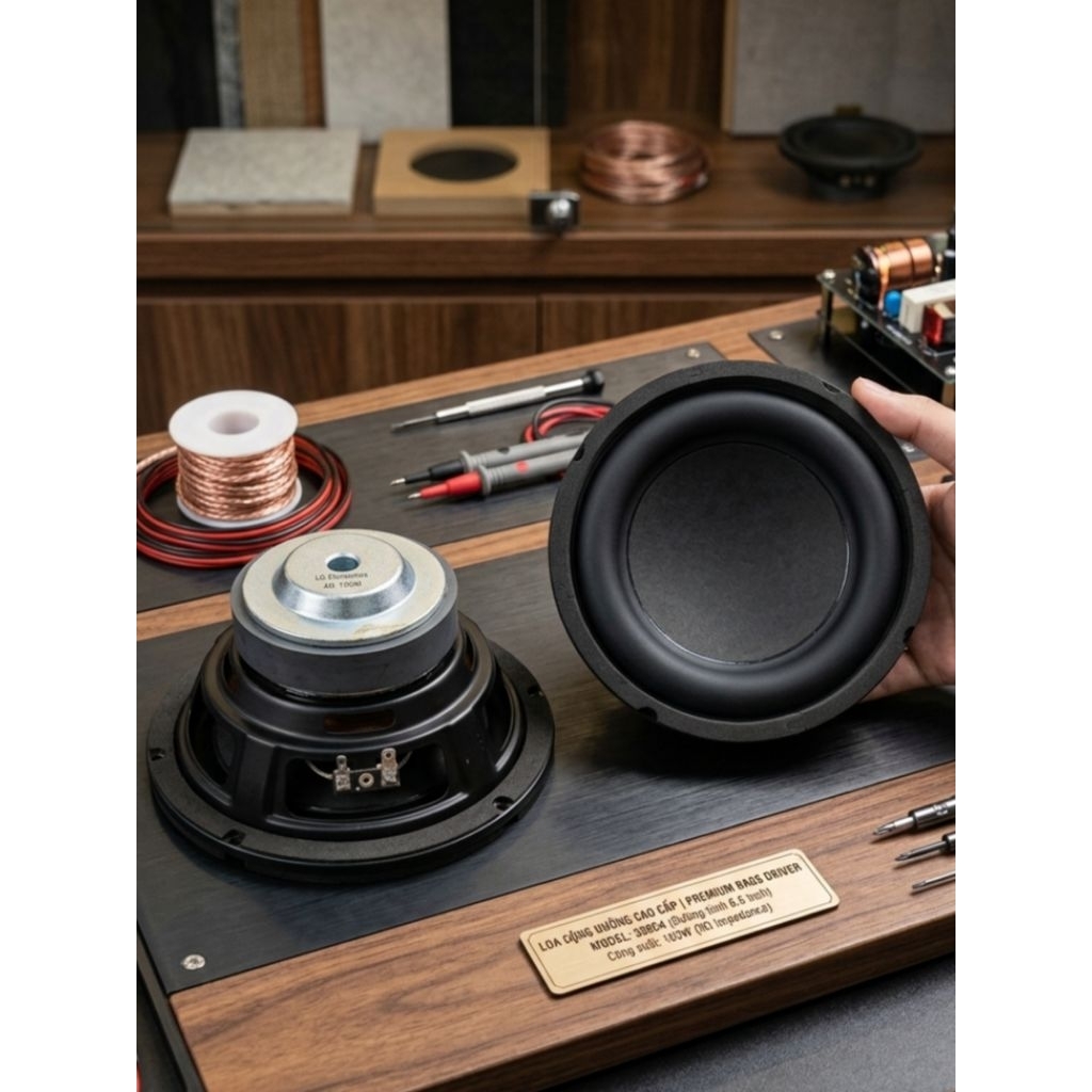 Củ loa sub bass lg 6,5 inch 4Ω 100w