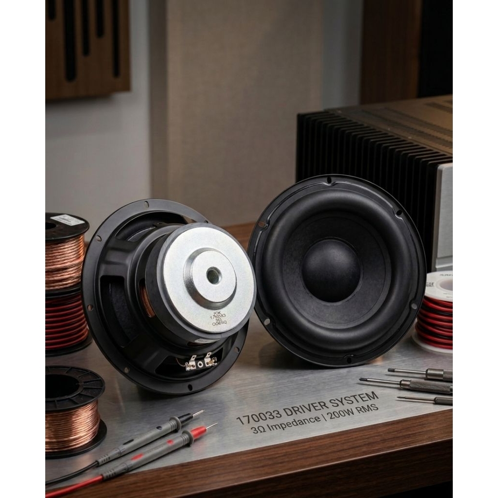 Củ loa sub loa siêu trầm au500 6,5 inch 3Ω 120w