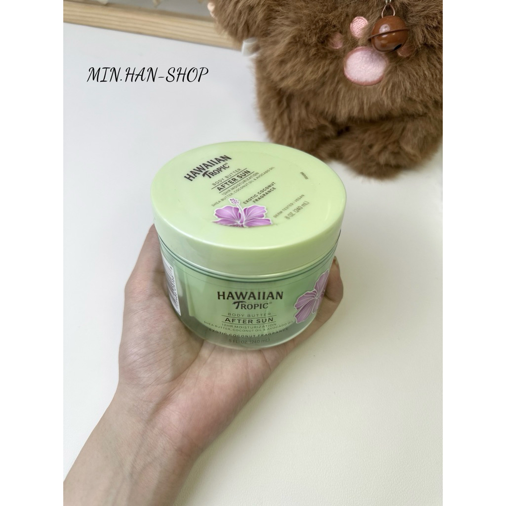 (Hàng Mỹ) Kem dưỡng ẩm sau đi nắng Hawaiian Tropic After Sun Body Butter