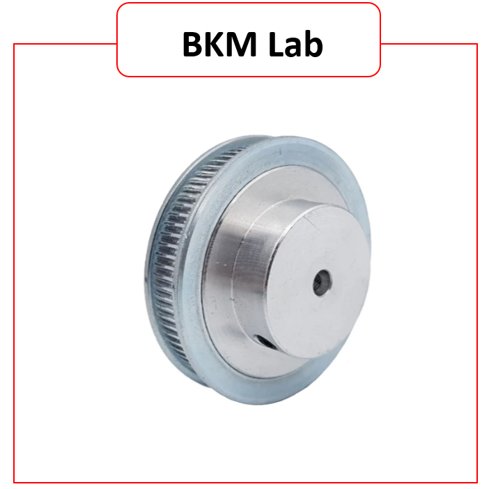 Pulley GT2 80 Răng Lỗ 8mm Bản Đai 10mm - Bánh Răng Nhôm Truyền Động Chính Xác Cho Máy In 3D, CNC, Ro
