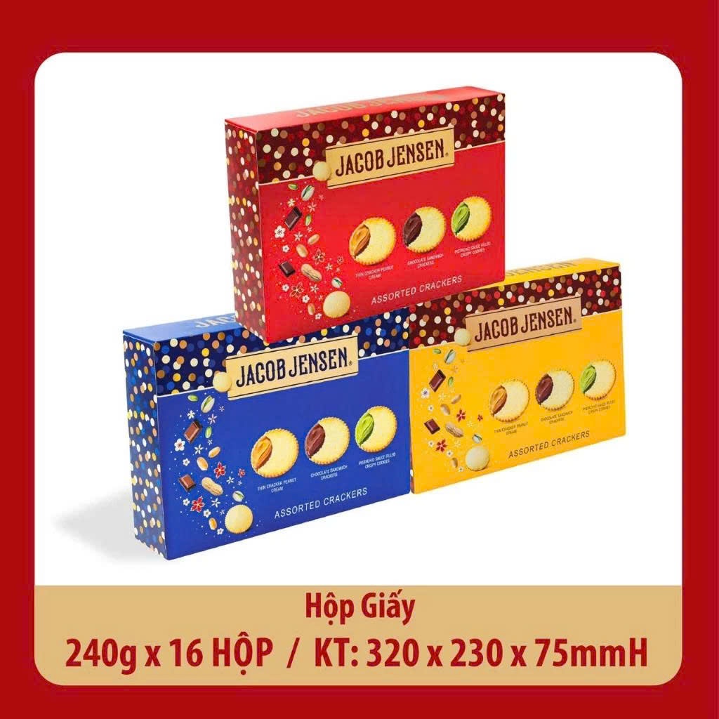 (Sẵn,Sỉ ib)Bánh quy Jacob hg 240gr