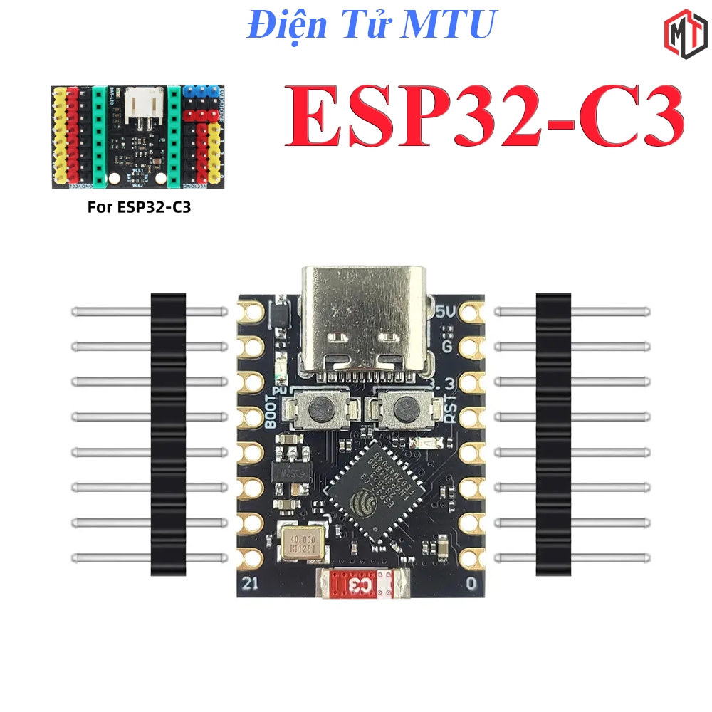 Kit Phát Triển Wifi Bluetooth ESP32-C3 Super Mini