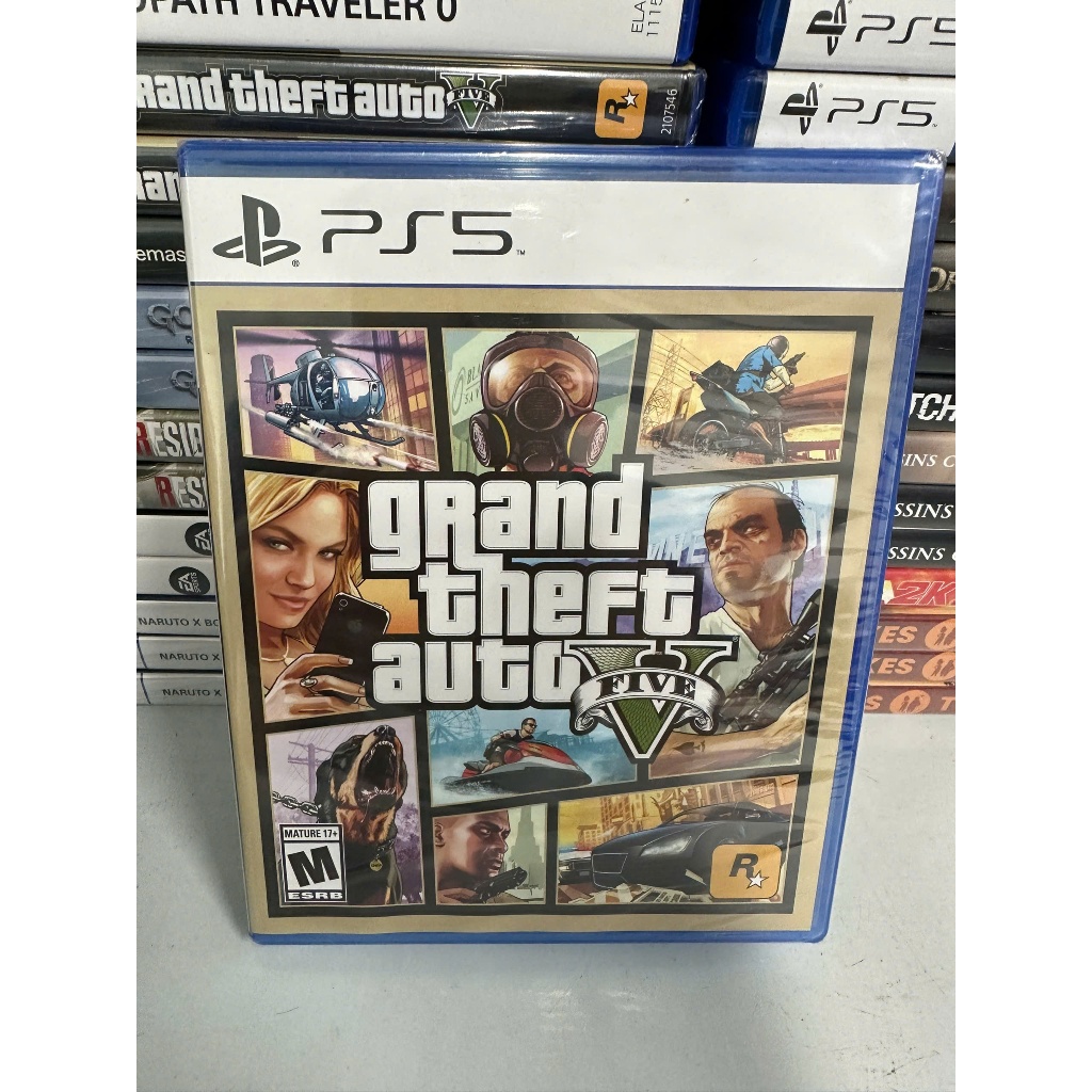 Đĩa Game PS4/PS5 Grand Theft Auto V (GTA 5) - Siêu Phẩm Thế Giới Mở