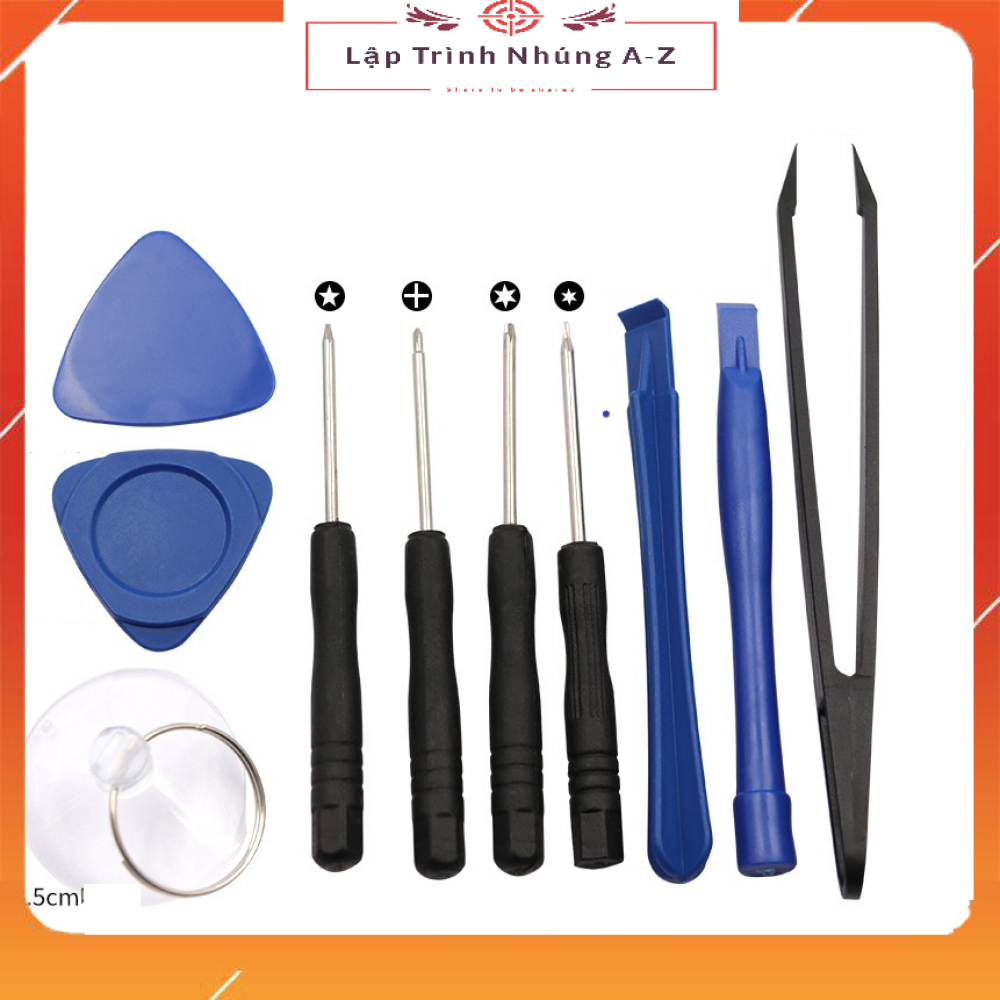 [Lập Trình Nhúng A-Z][G192] Bộ 10 Món Tháo Điện Thoại, Đồng Hồ, Thiết Bị Điện Tử Đa Năng