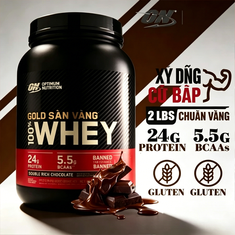 On Whey Gold 2lbs Optimum Nutrition Gold Standard 100% Whey 2lbs
