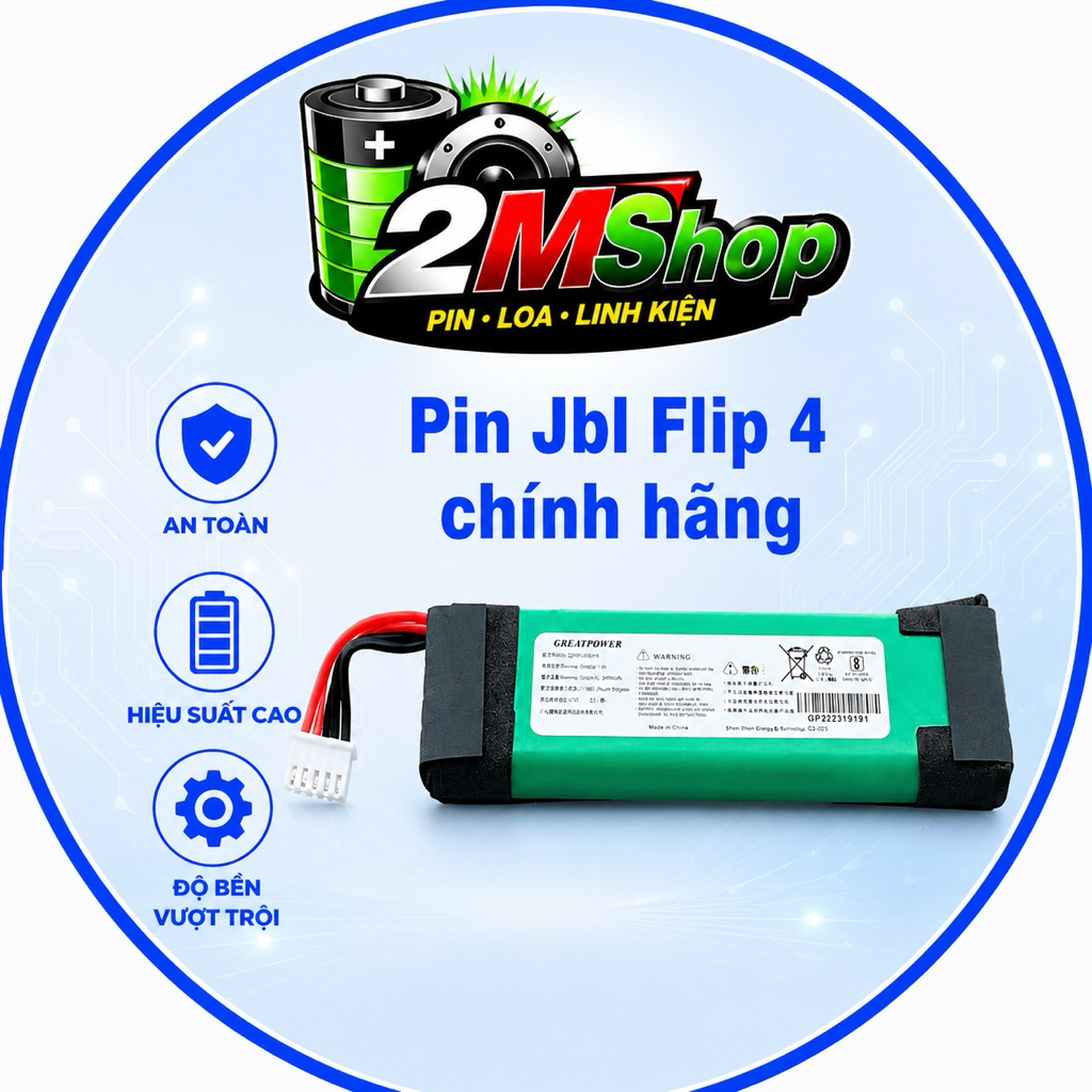 Pin loa Jbl Flip 4 chính hãng. Thay pin loa Flip 4