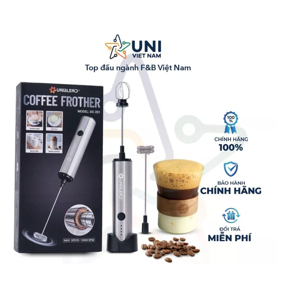 Máy đánh tạo bọt cà phê Uniblend (DC-08 - DC-201- DC-25- DC-08) - sử dụng cho quán cà phê trà sữa