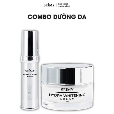 Bộ Kem Và Serum Dưỡng Da Seimy - Hydra Whitening Cream - Hydra Whitening Serum