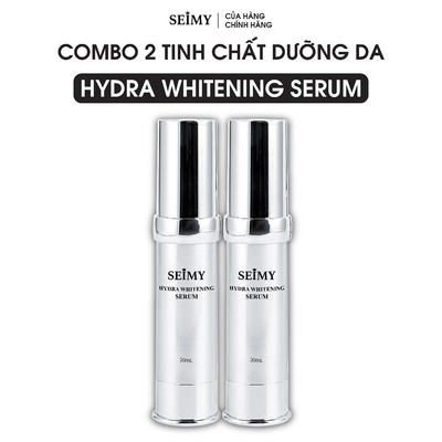 Combo 2 Chai Serum tinh chất dưỡng da Seimy - Hydra Whitening Serum 20ml