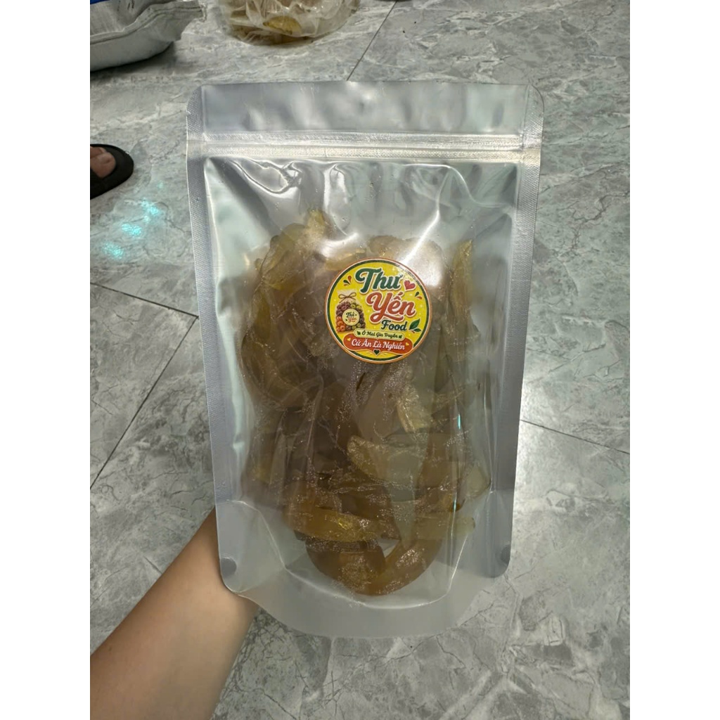Ô Mai Mơ Gừng Thư Yến Food - Mơ Dẻo Gừng Gia Truyền, Vị Ngon Tự Nhiên, Đặc Sản Hà Nội 500g