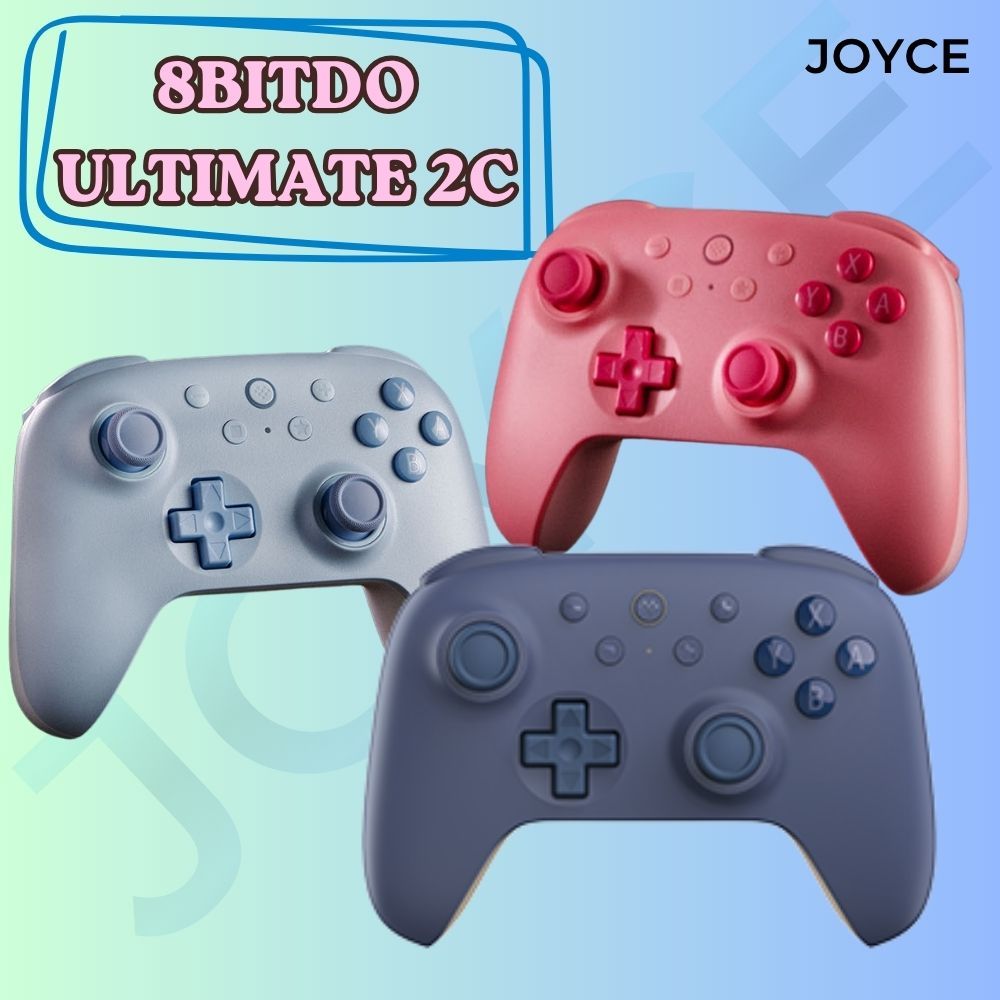 Tay cầm 8Bitdo Ultimate 2C Bluetooth Controller cho Nintendo Switch hỗ trợ Wake Up, Motion Control