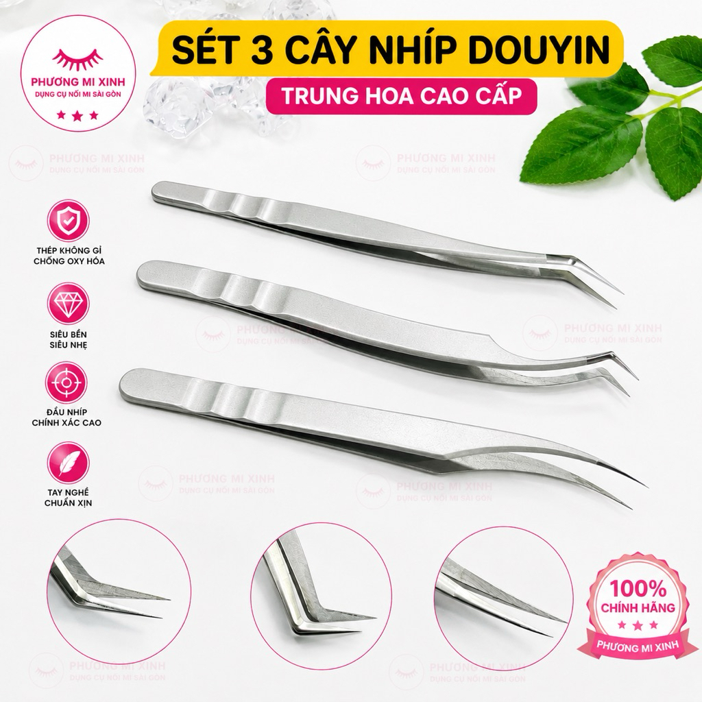 Nhíp Douyin_nhíp nối mi Douyin trung hoa _dụng cụ nối mi