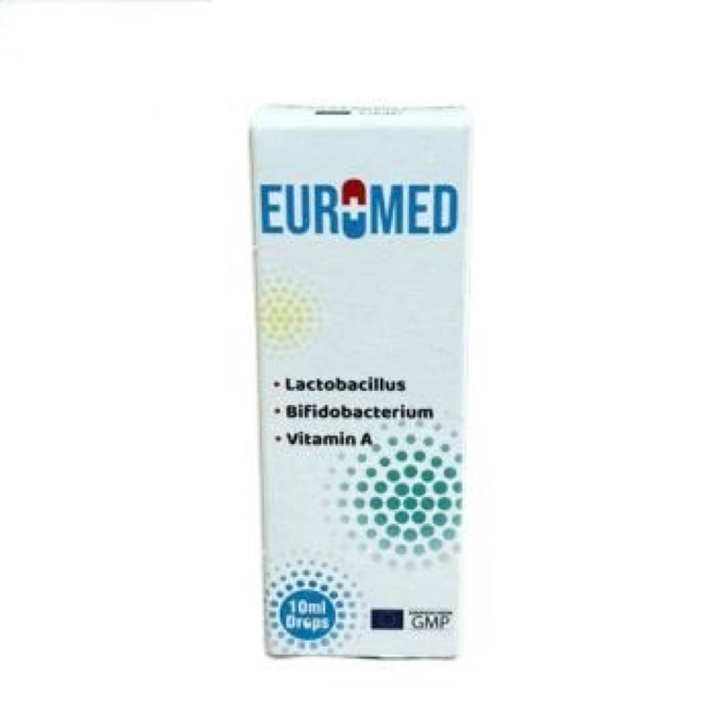 ( Mẫu mới) Men uống EUROMED giúp bổ sung lợi khuẩn, hạn chế rối loạn tiêu hoá , táo bón ở trẻ