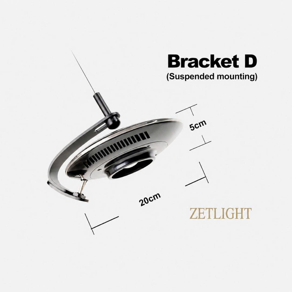 Đèn Zetlight UFO PRO MAX F8 - Đèn LED WRGB hồ thủy sinh, chỉnh app Horizon Aqua, hiệu ứng sóng đẹp