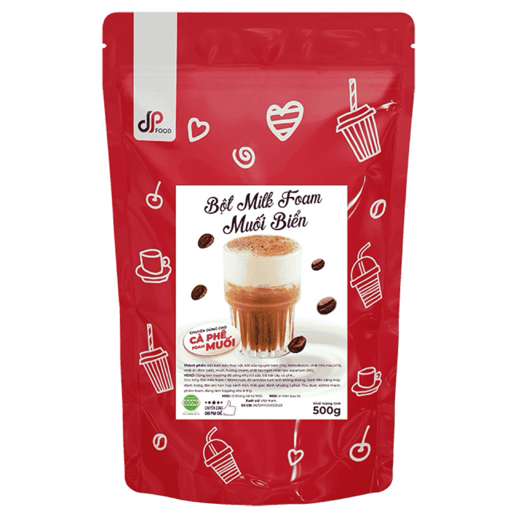 BỘT MILK FOAM DP FOOD 500G