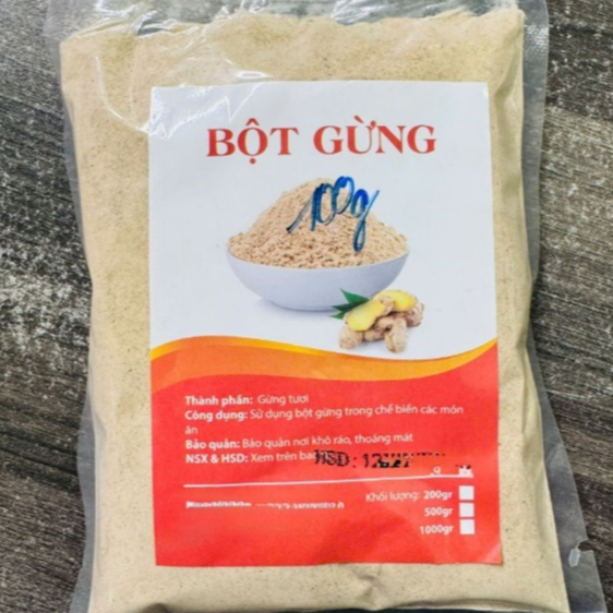 Bột gừng - Bột gia vị,bột làm bánh nguyên chất
