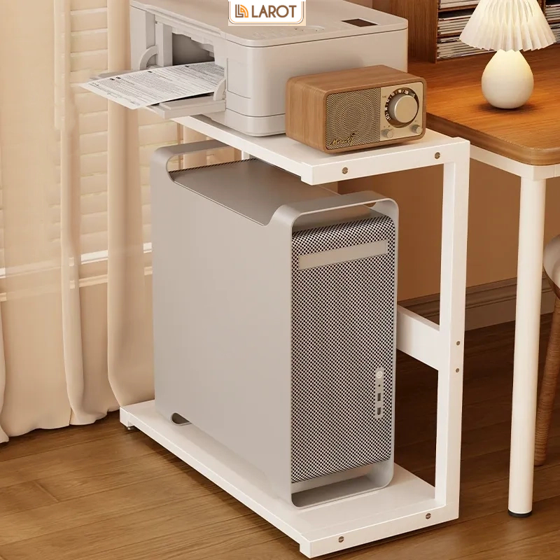 Kệ Để CPU, Kệ để cây máy tính, Kệ Để Cây Máy Tính CPU Đế Nâng Tản Nhiệt Có Bánh Xe Di Động Điều Chỉn