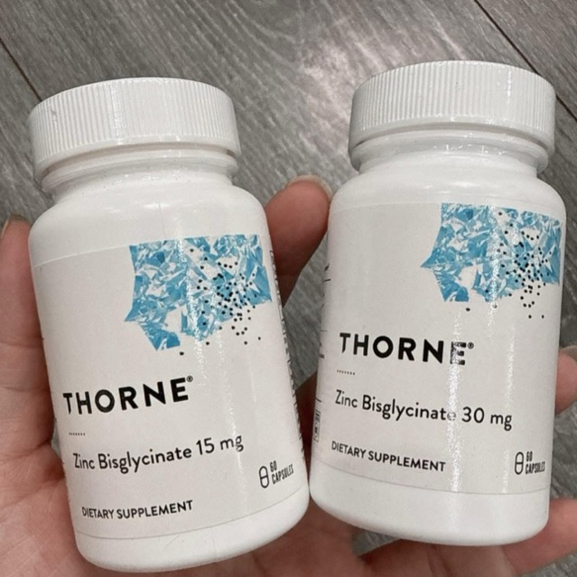 Hộp 60 Viên Thorne Zinc Bisglycinate Mỹ