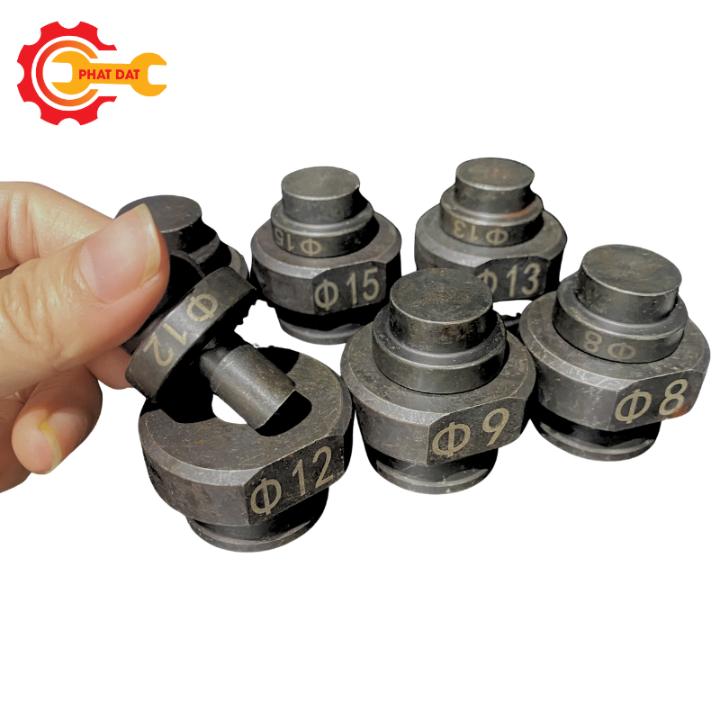 Khuôn Đột Tròn Cho Máy Đột Lỗ Thủy Lực MHP-25, Tùy Chọn Kích Thước