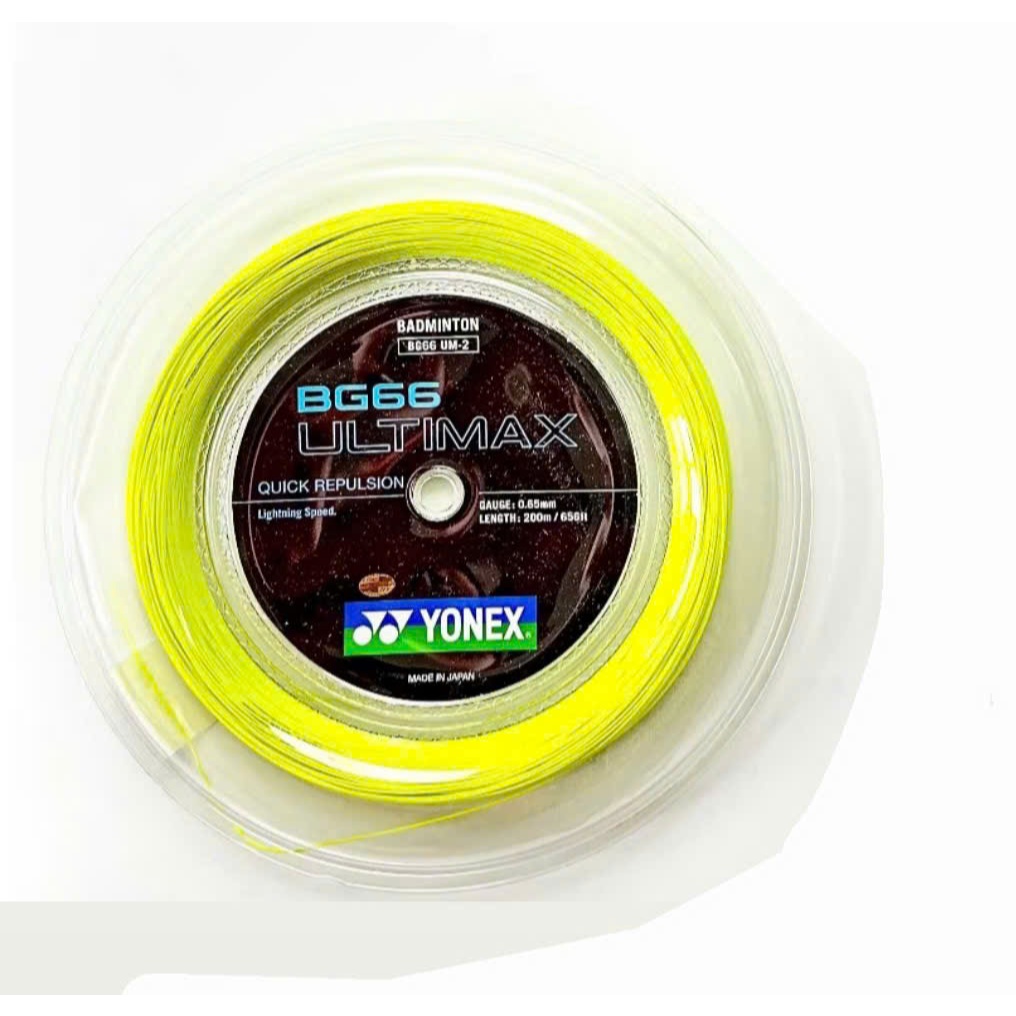 Cuộn Cước Cầu Lông Yonex BG66 ULTIMAX - Cuộn 200m - Hàng Chính Hãng (ẢNH THẬT TẠI SHOP)